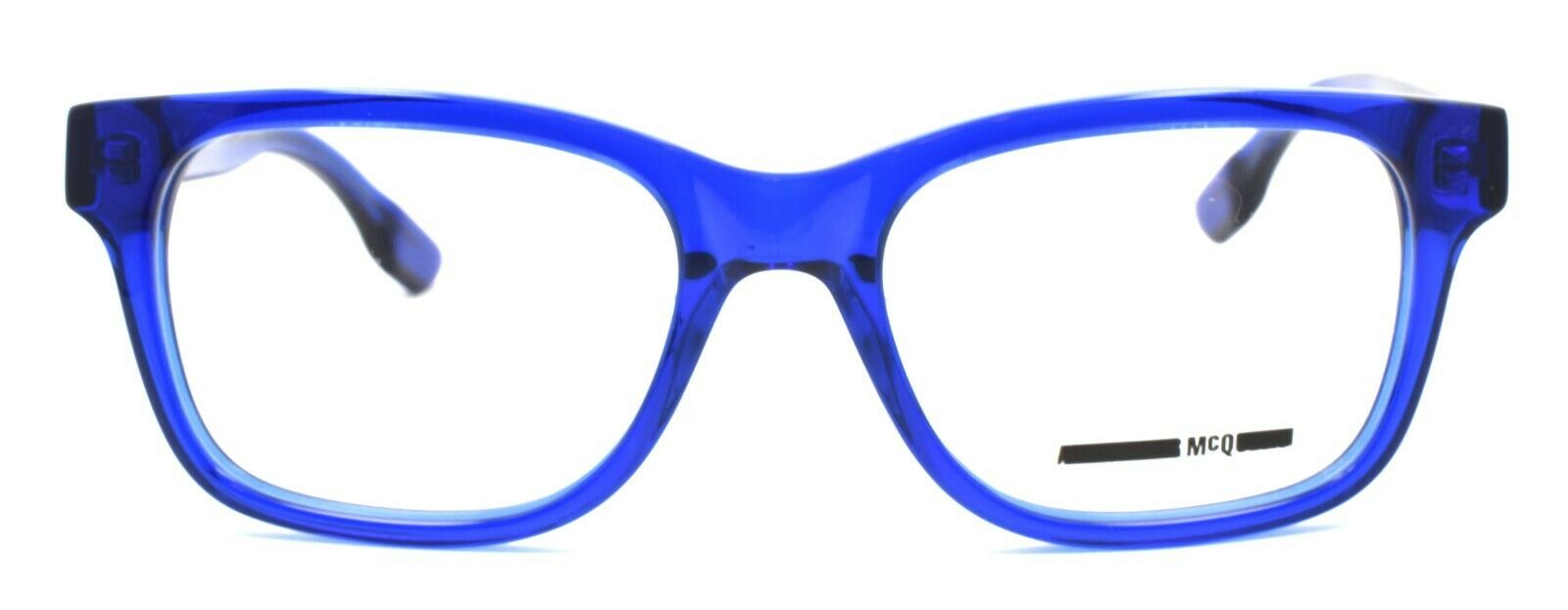 2-McQ Alexander McQueen MQ0032O 004 Women's Eyeglasses Frames 51-18-145 Blue-889652011479-IKSpecs