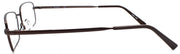 3-Flexon H6051 210 Men's Eyeglasses Frames 53-18-145 Brown Flexible Titanium-886895485531-IKSpecs