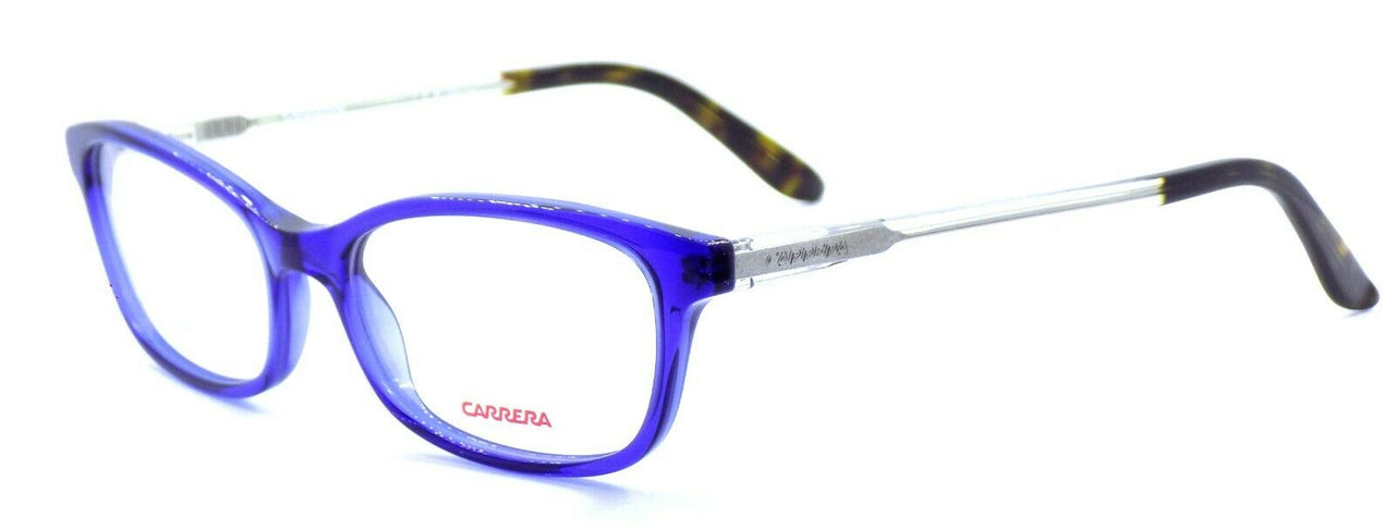 1-Carrera CA6647 QLD Women's Eyeglasses Frames 52-17-140 Blue + CASE-762753670533-IKSpecs