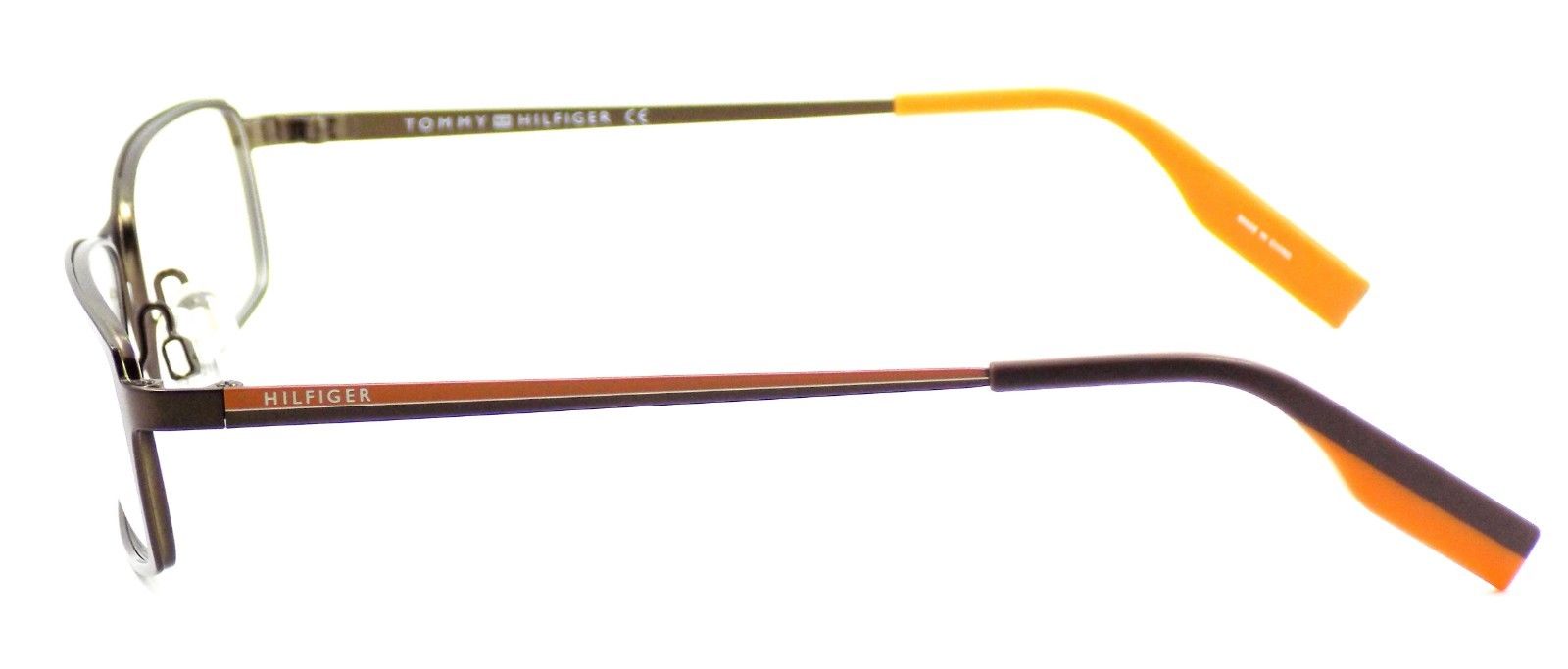 3-TOMMY HILFIGER TH 1051 0Z1 Unisex Eyeglasses Frames 52-16-135 Matte Brown + CASE-827886948741-IKSpecs