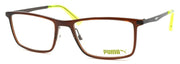 1-PUMA PU0079O 005 Men's Eyeglasses Frames 53-18-140 Brown-889652029818-IKSpecs