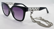1-GUESS GU7691 01B Women's Sunglasses 54-19-145 Black / Smoke Gradient-889214148605-IKSpecs