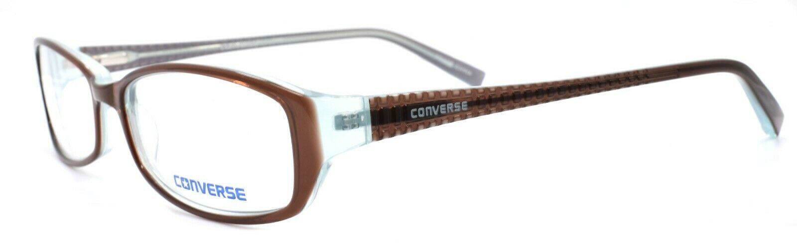 1-CONVERSE Black Top Women's Eyeglasses Frames 52-15-135 Brown + CASE-751286139822-IKSpecs