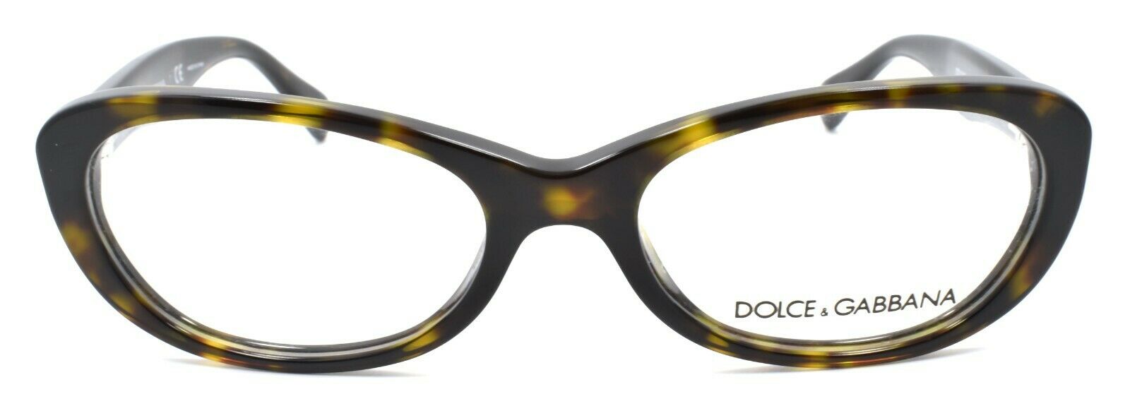 2-Dolce & Gabbana DD1248 502 Women's Eyeglasses Frames 51-17-135 Dark Havana-679420525150-IKSpecs