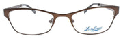 2-LUCKY BRAND Wiggle Kids Girls Eyeglasses Frames 49-17-130 Brown + CASE-751286264098-IKSpecs