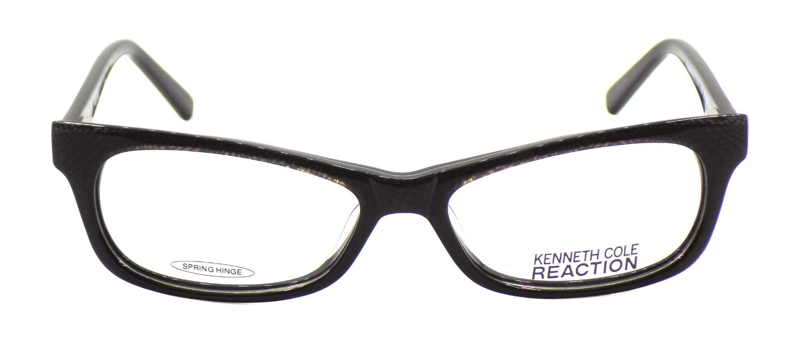 2-Kenneth Cole REACTION KC746 005 Women's Eyeglasses Frames 53-15-135 Black + CASE-664689599431-IKSpecs