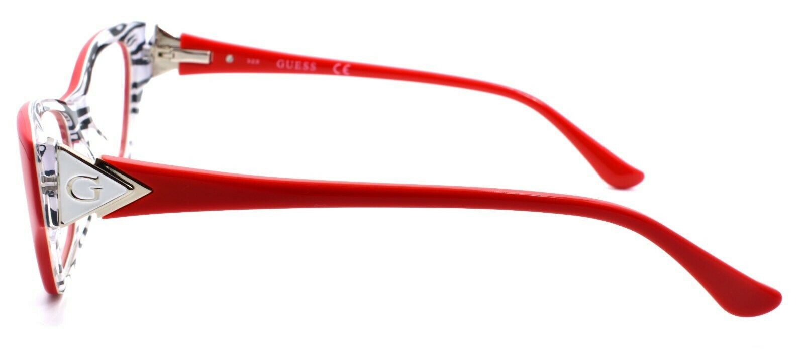 3-GUESS GU2747 066 Women's Eyeglasses Frames Cat-eye 51-16-140 Shiny Red-889214111364-IKSpecs