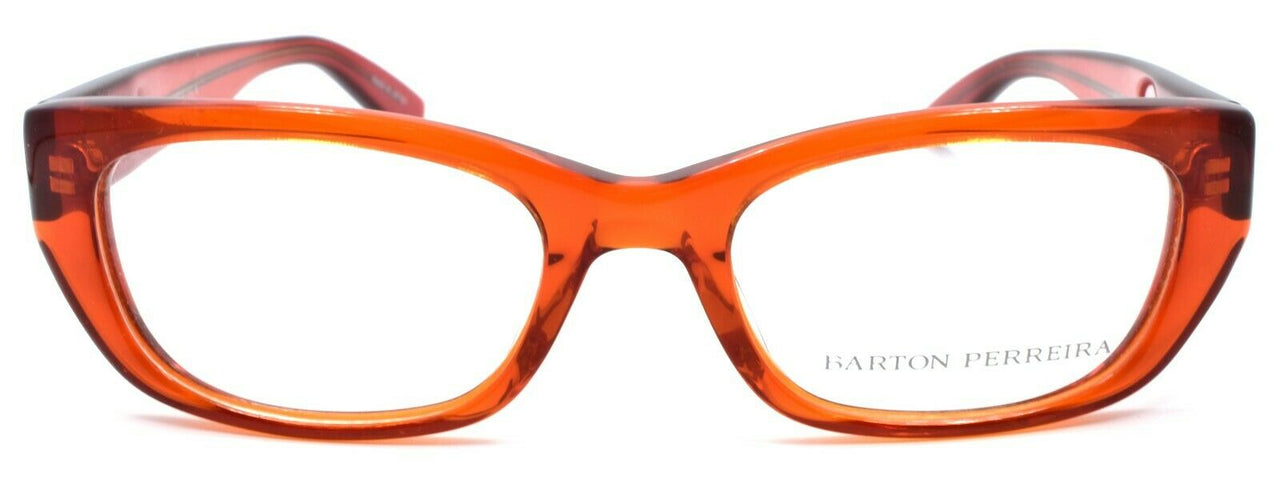 2-Barton Perreira Diprima FLA Women's Eyeglasses Frames 50-19-135 Flame Red-672263038030-IKSpecs
