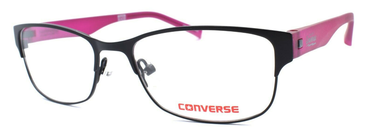 CONVERSE K016 Kids Girls Eyeglasses Frames 50-16-135 Black + CASE