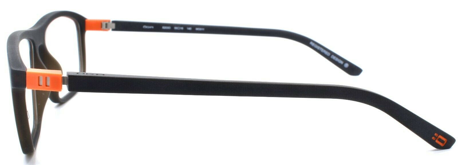 3-OGA by Morel 8203O MO011 Men's Eyeglasses Frames 55-16-140 Dark Grey-3604770897630-IKSpecs