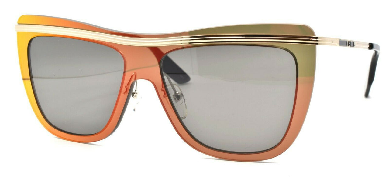 1-McQ Alexander McQueen MQ007S 001 Women's Sunglasses Gold / Smoke 54-15-135-889652001425-IKSpecs