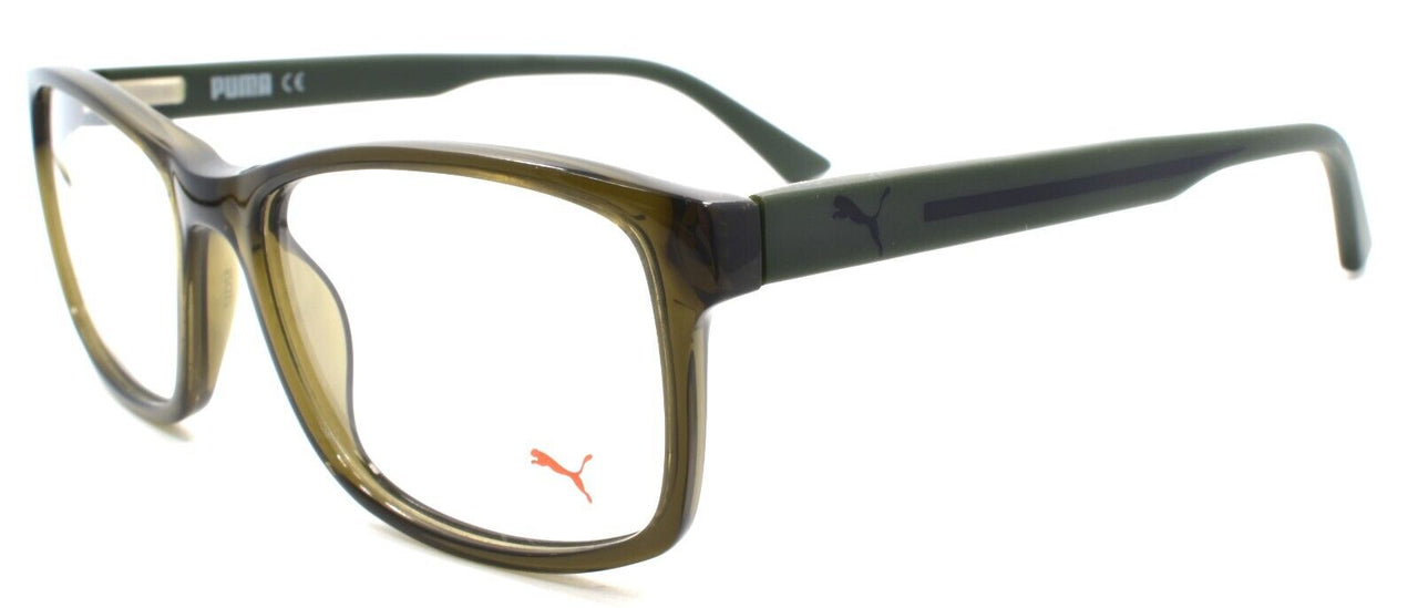 1-PUMA PE0009O 004 Eyeglasses Frames 52-17-140 Olive Green-889652033778-IKSpecs