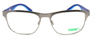 2-PUMA PU0110O 002 Men's Eyeglasses Frames 54-16-140 Ruthenium / Blue-889652063218-IKSpecs