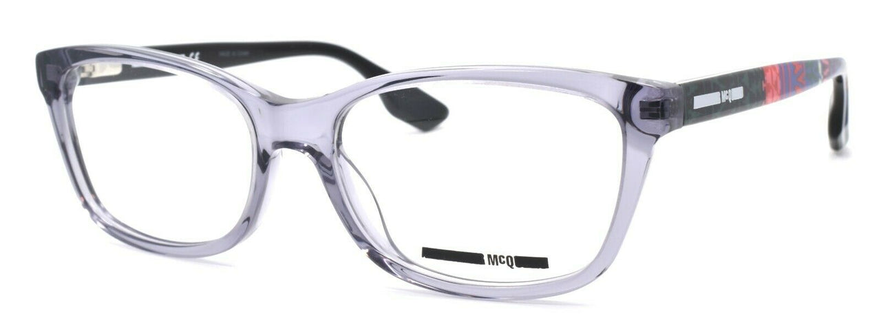 1-McQ Alexander McQueen MQ0045O 004 Women's Eyeglasses 54-17-140 Grey / Multicolor-889652032726-IKSpecs