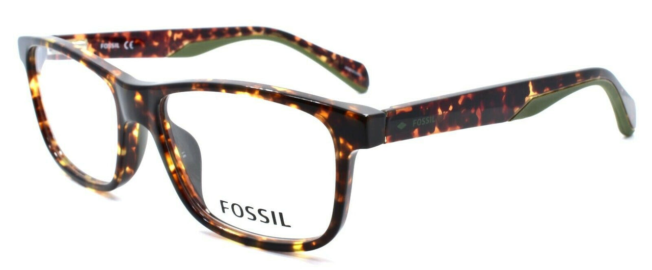 1-Fossil FOS 7046 086 Men's Eyeglasses Frames 54-16-145 Dark Havana-716736131146-IKSpecs