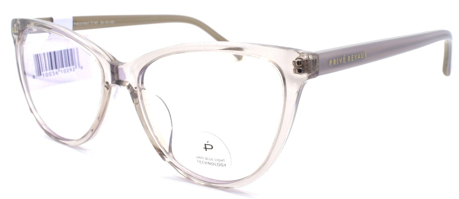 1-Prive Revaux Reconnect C140 Women's Eyeglasses Anti Blue Light RX-ready Grey-810036102926-IKSpecs