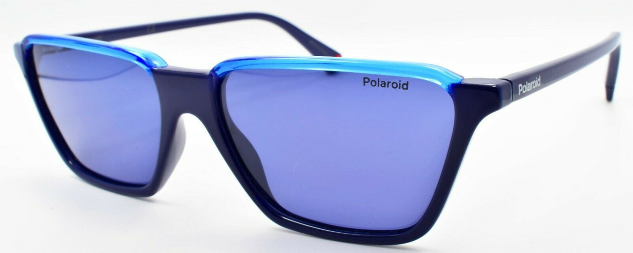 1-Polaroid PLD6126/S PJPC3 Men's Sunglasses Polarized 56-16-145 Blue / Blue-716736300870-IKSpecs