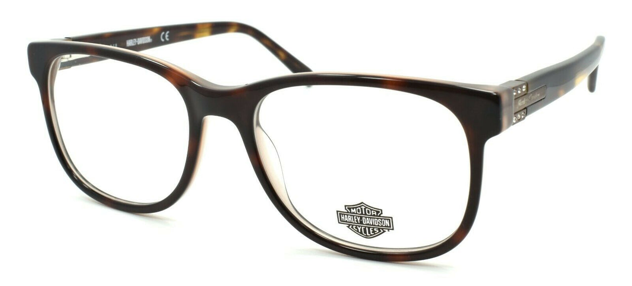 1-Harley Davidson HD0546 052 Women's Eyeglasses Frames 53-17-140 Dark Havana +CASE-664689969210-IKSpecs