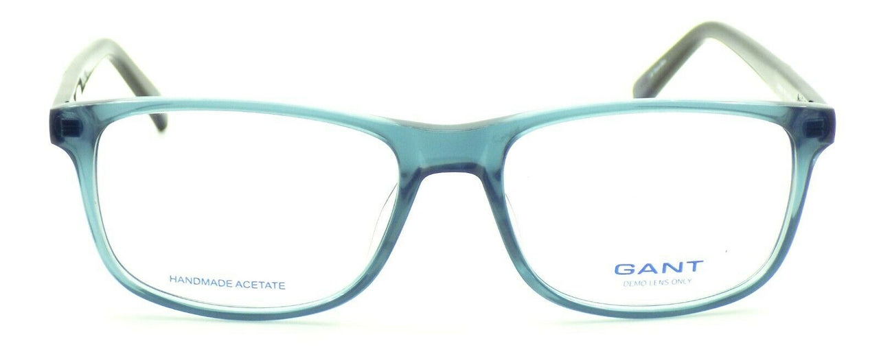 2-GANT GA3049 090 Men's Eyeglasses Frames 54-17-145 Shiny Blue + CASE-664689693863-IKSpecs