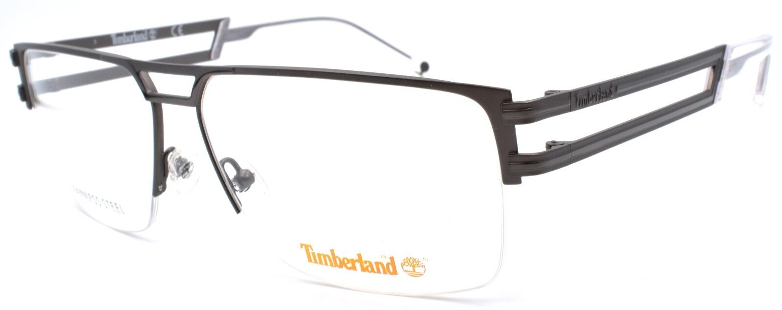 1-TIMBERLAND TB1700 008 Men's Eyeglasses Frames 60-14-150 Large Gunmetal-889214197542-IKSpecs