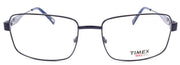 2-Timex L066 NV Men's Eyeglasses Frames Large 58-18-150 Navy Blue-715317080811-IKSpecs