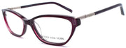 1-Jones New York JNY J223 Women's Eyeglasses Frames Petite 49-14-130 Purple-751286257113-IKSpecs