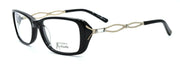 1-GUESS by Marciano GM157 BKGLD Women's Eyeglasses Frames 53-16-135 Black / Gold-715583488168-IKSpecs