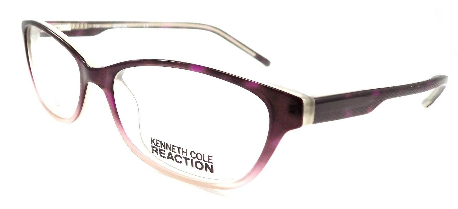 1-Kenneth Cole Reaction KC0730 055 Women's Eyeglasses 53-15-135 Purple Havana-726773215198-IKSpecs