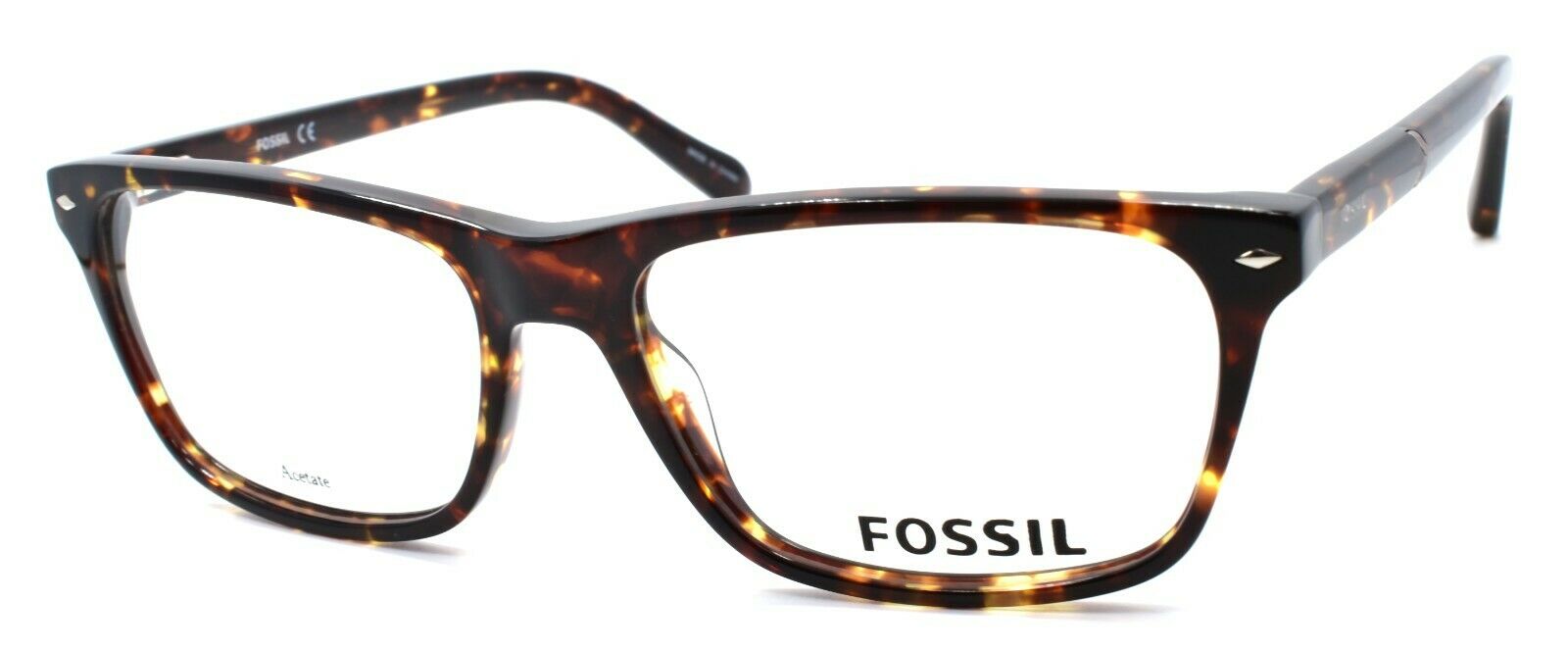 1-Fossil FOS 6086 TLF Men's Eyeglasses Frames 55-17-145 Havana Brown-762753678850-IKSpecs