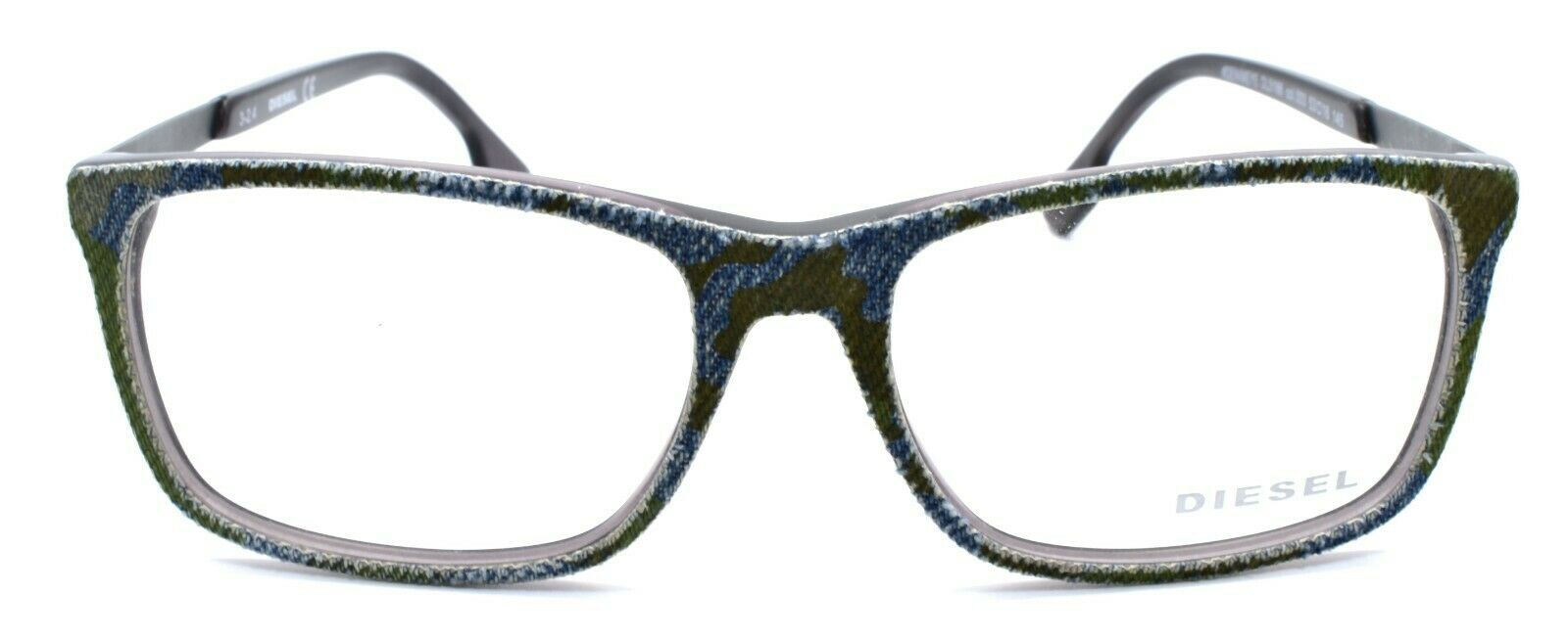 2-Diesel DL5166 003 Men's Eyeglasses Frames 53-16-145 Spotted Denim / Grey-664689704125-IKSpecs