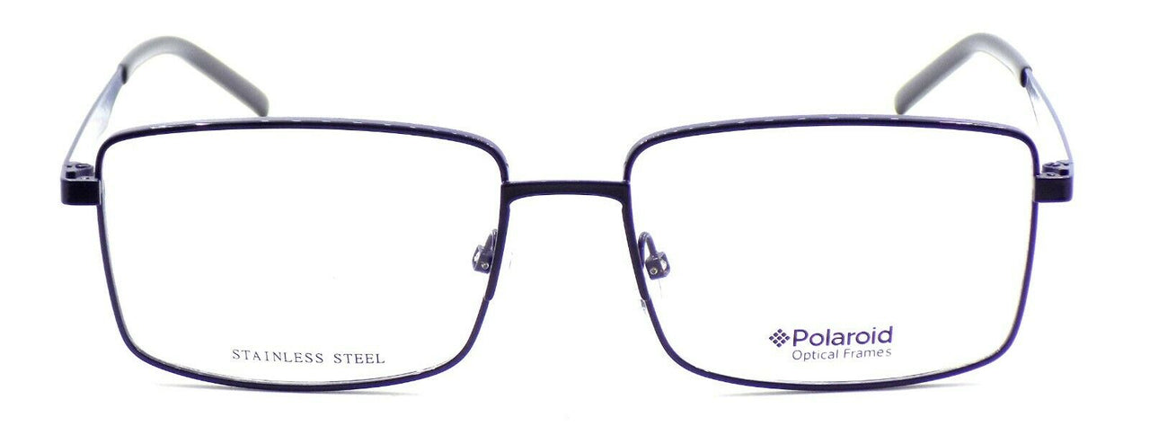 2-Polaroid Core PLD D322 PJP Men's Eyeglasses Frames Rectangle 55-16-145 Blue-762753879127-IKSpecs
