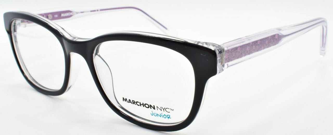 1-Marchon Junior M-7500 001 Kids Girls Eyeglasses Frames 47-16-130 Black-886895402408-IKSpecs