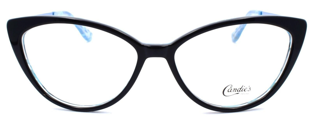 2-Candies CA0169 001 Women's Eyeglasses Frames 53-14-140 Black / Blue-889214079862-IKSpecs