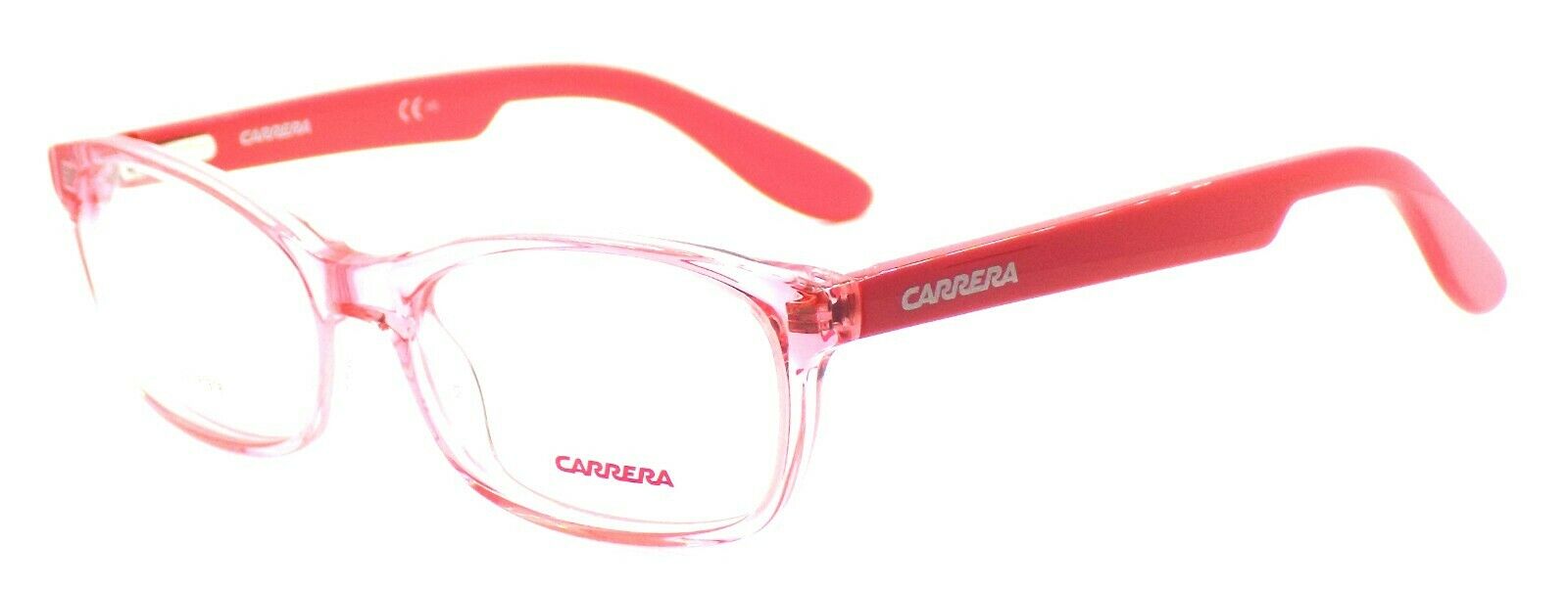 1-Carrera Carrerino 56 TSU Kids' Eyeglasses Frames 48-16-125 Pink Coral + CASE-762753804181-IKSpecs