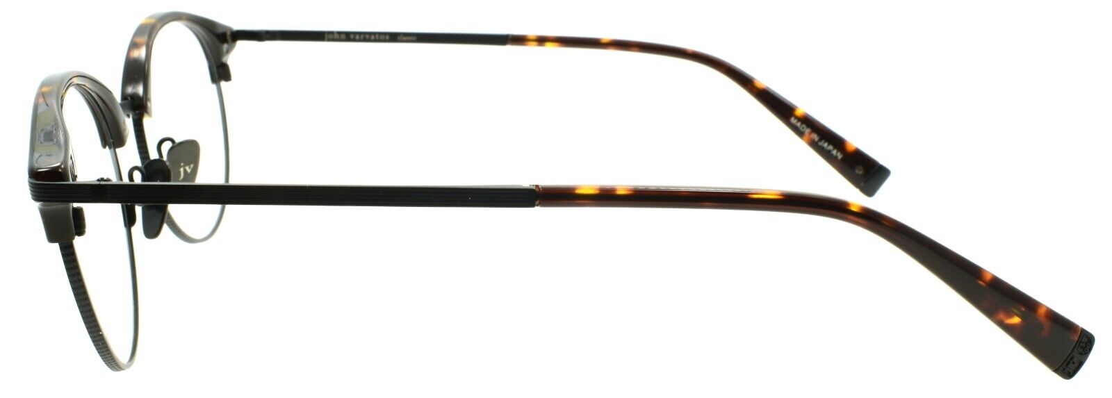3-John Varvatos V407 Men's Eyeglasses Frames 50-20-145 Tortoise Japan-751286324266-IKSpecs