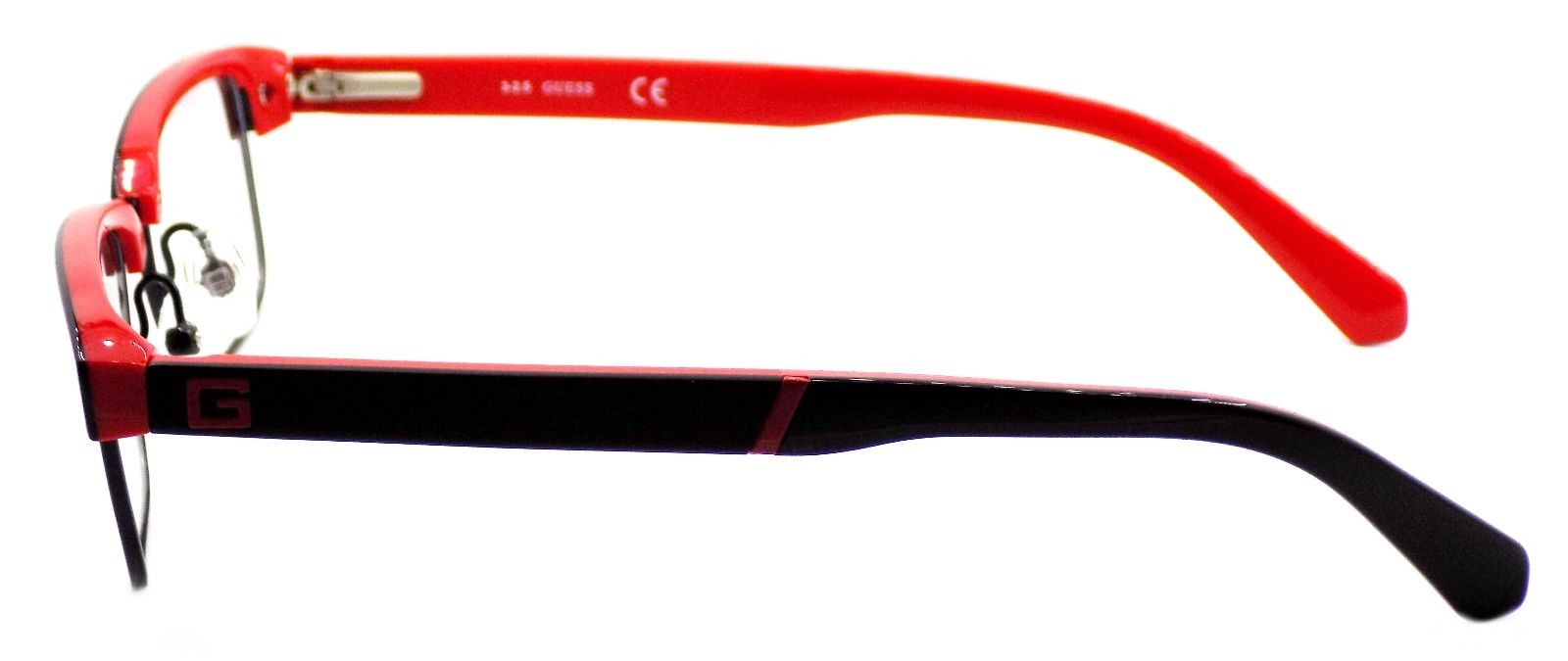 3-GUESS GU1905 005 Men's Eyeglasses Frames 48-20-140 Black / Red + Case-664689774241-IKSpecs
