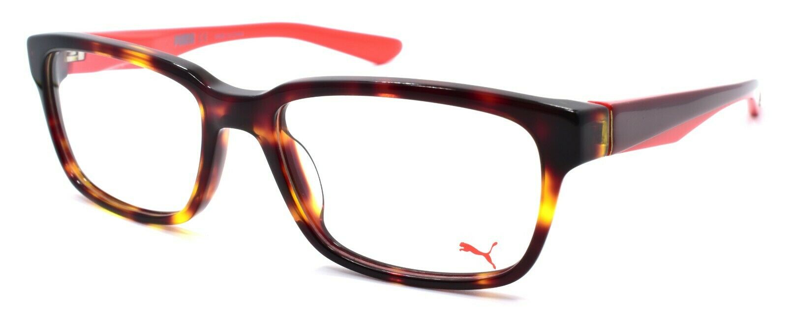 1-PUMA PU0068O 002 Men's Eyeglasses Frames 52-17-140 Havana / Red-889652033075-IKSpecs