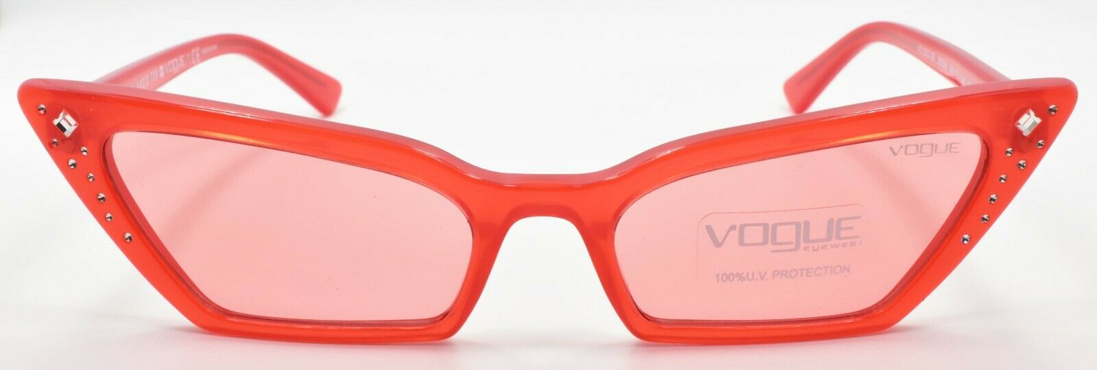 2-Vogue x Gigi Hadid VO5282SB 269384 Women's Sunglasses Cat Eye Red / Pink-8056597043762-IKSpecs