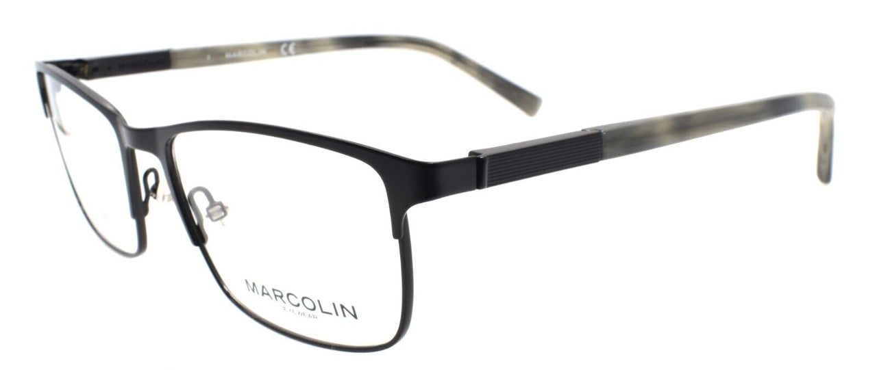 Marcolin MA3013 002 Men's Eyeglasses Frames 54-18-145 Matte Black