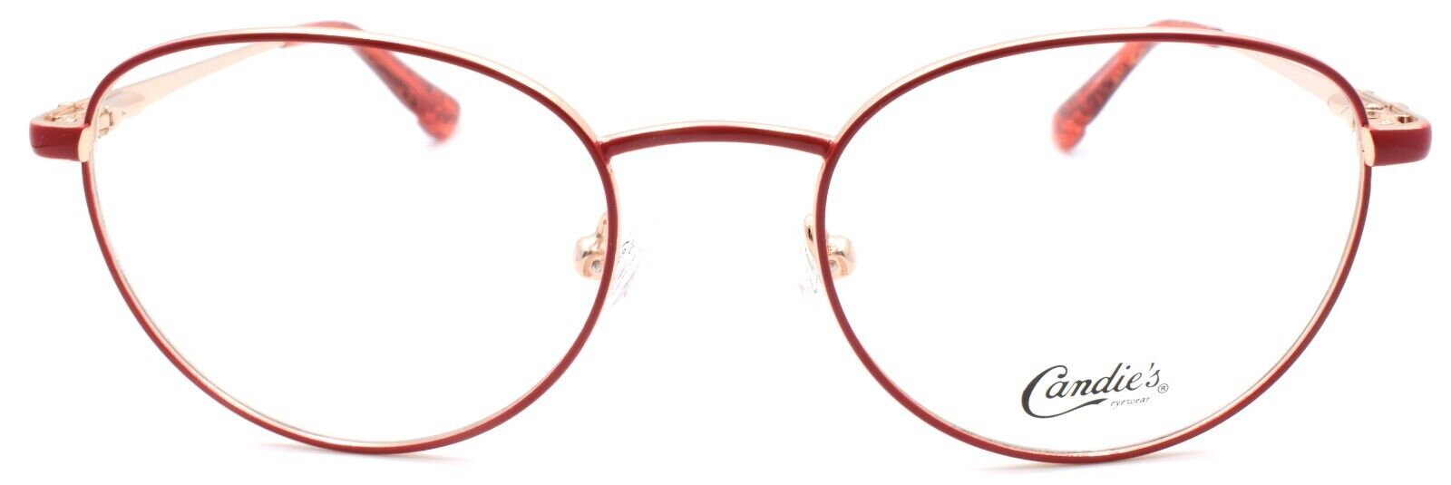 2-Candies CA0168 066 Women's Eyeglasses Frames 50-18-135 Shiny Red-889214032713-IKSpecs