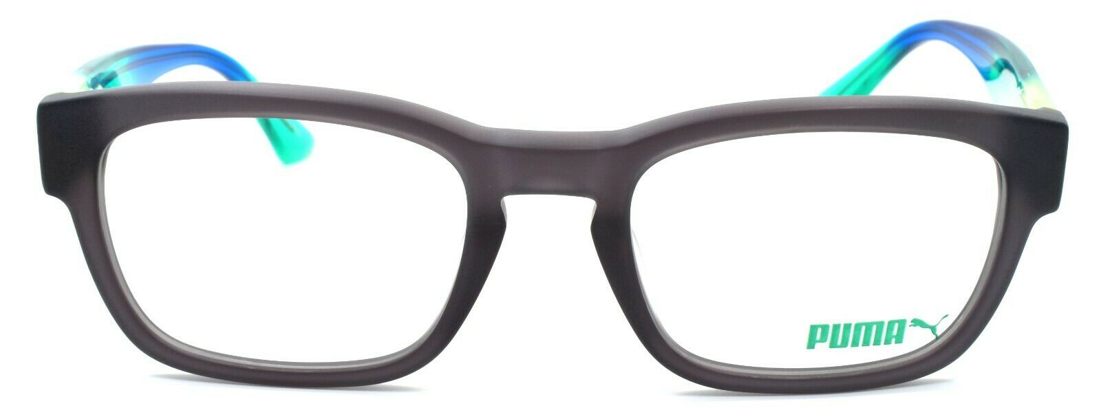 2-PUMA PU0045O 004 Men's Eyeglasses Frames 52-21-140 Matte Gray / Multicolor-889652015439-IKSpecs