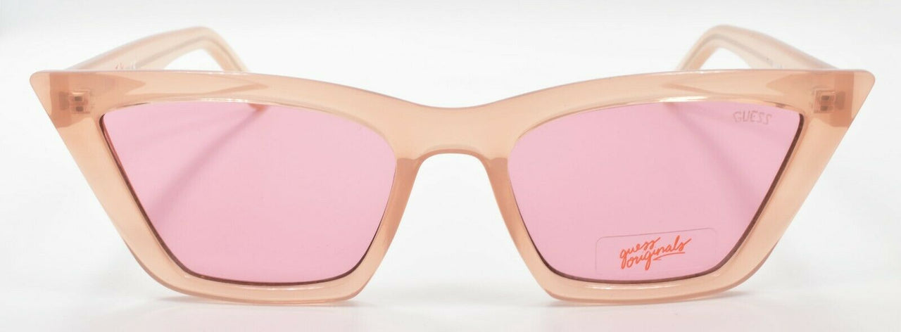 2-GUESS Originals GU8218 72S Women's Sunglasses Cat-eye 55-19-145 Pink / Bordeaux-889214084323-IKSpecs