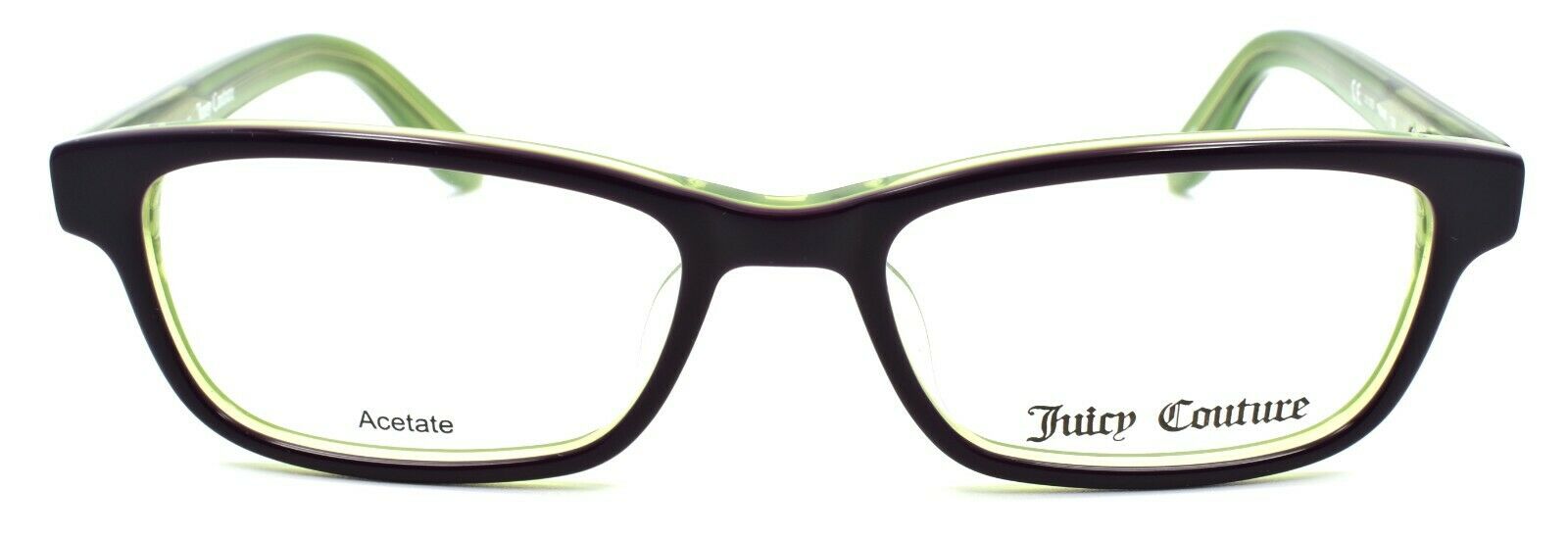 2-Juicy Couture JU925 0EM0 Girls Eyeglasses Frames 46-15-120 Violet / Green-762753354273-IKSpecs