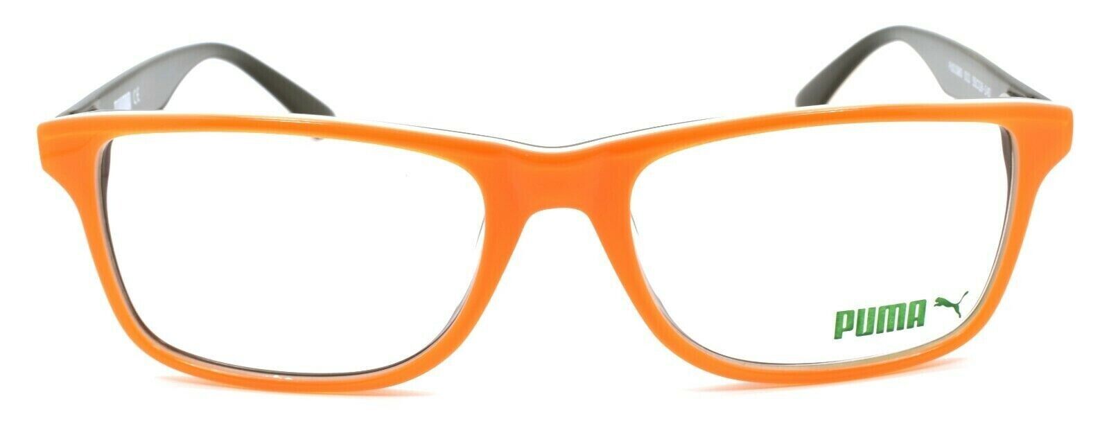 2-PUMA PU0108O 011 Men's Eyeglasses Frames 55-18-140 Orange-889652063072-IKSpecs