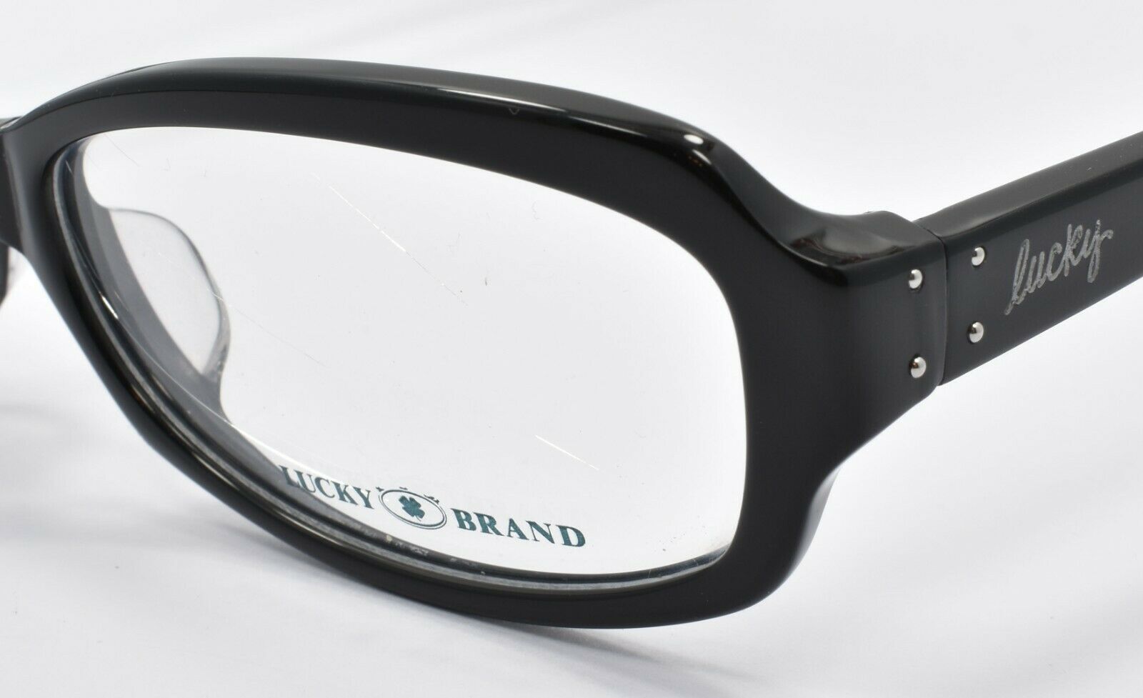 4-LUCKY BRAND Savannah AF Women's Eyeglasses Frames 55-17-135 Black + CASE-751286229240-IKSpecs
