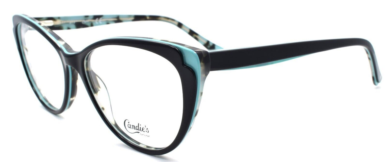 1-Candies CA0189 001 Women's Eyeglasses Frames 53-15-140 Black-889214172761-IKSpecs