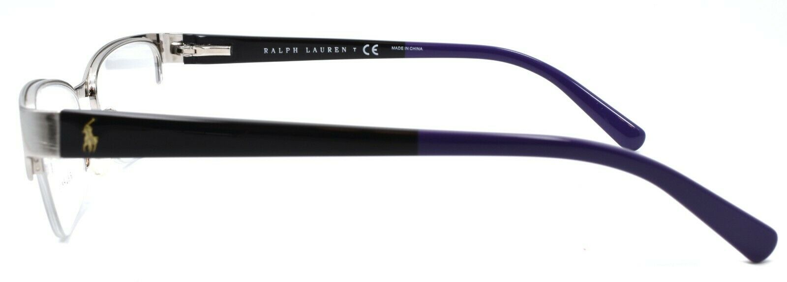 3-Ralph Lauren RL5078 9030 Women's Eyeglasses Frames Half-rim 51-17-135 Silver-8053672003741-IKSpecs