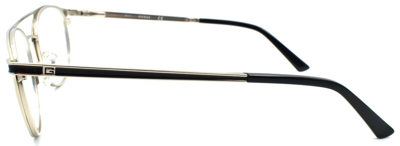 3-GUESS GU1988 010 Men's Eyeglasses Frames Aviator 50-21-145 Light Nickeltin-889214112712-IKSpecs