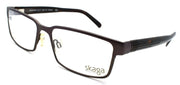 1-Skaga 3736 Patrick 5509 Men's Eyeglasses Frames 55-17-140 Gunmetal-IKSpecs