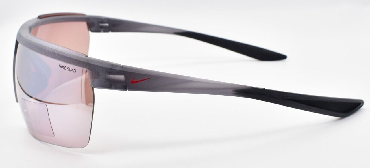 Nike Windshield E CW4662 080 Sunglasses Half-Rim Wraparound Gray / Road Tint